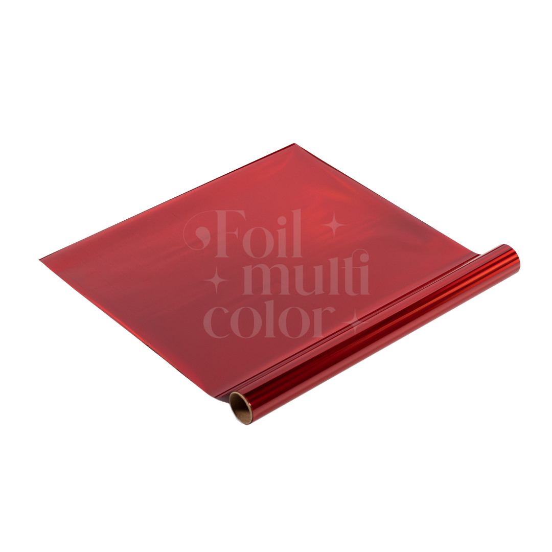 Foil Rojo Holográfico