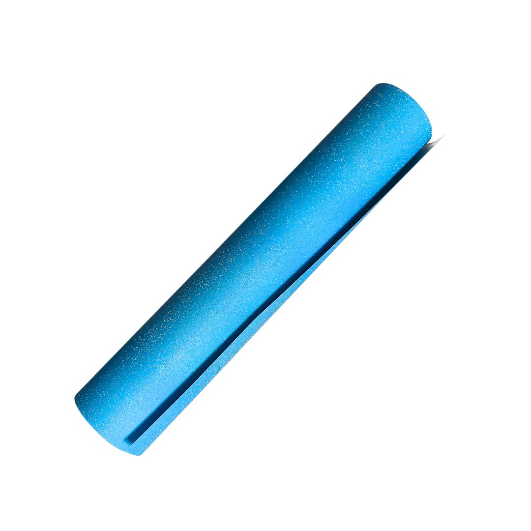 Vinil Azul glitter