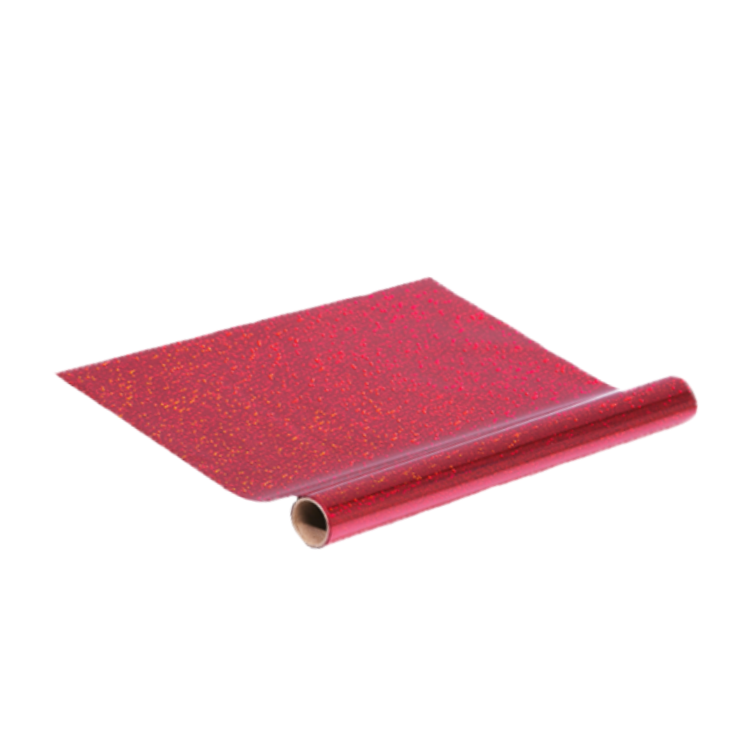 Foil Rojo Glitter