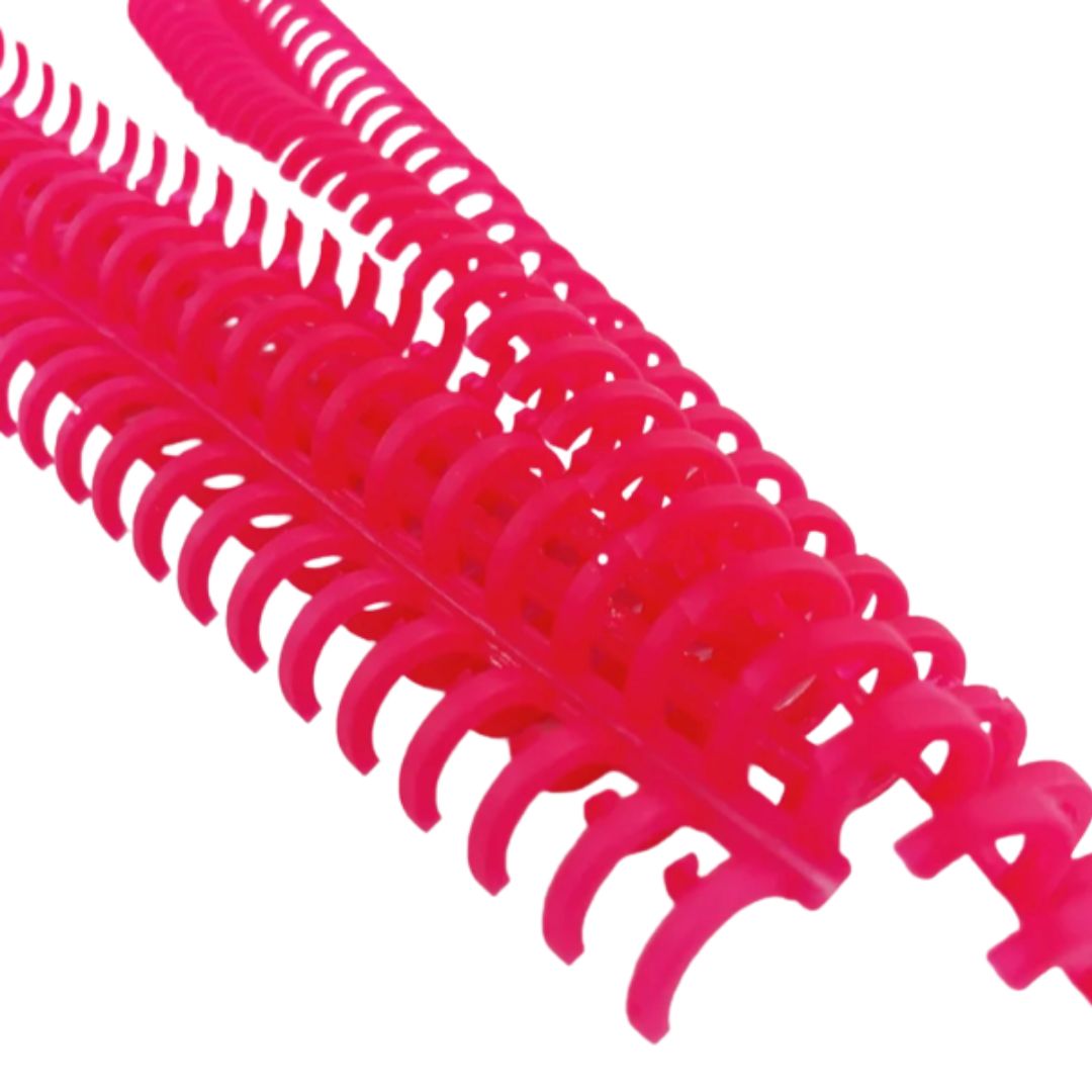 Arillos de clip Rojo