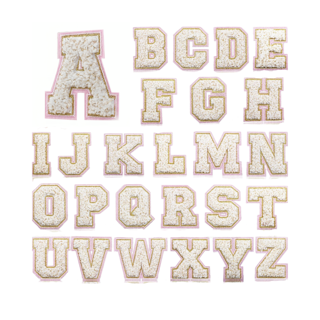 PARCHES ABC WHITE BLUSH