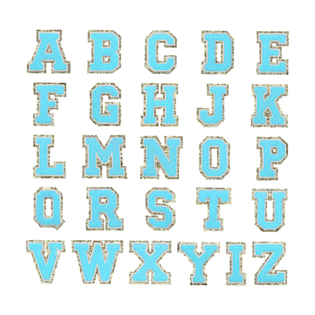 PARCHES ABC LIGHT BLUE
