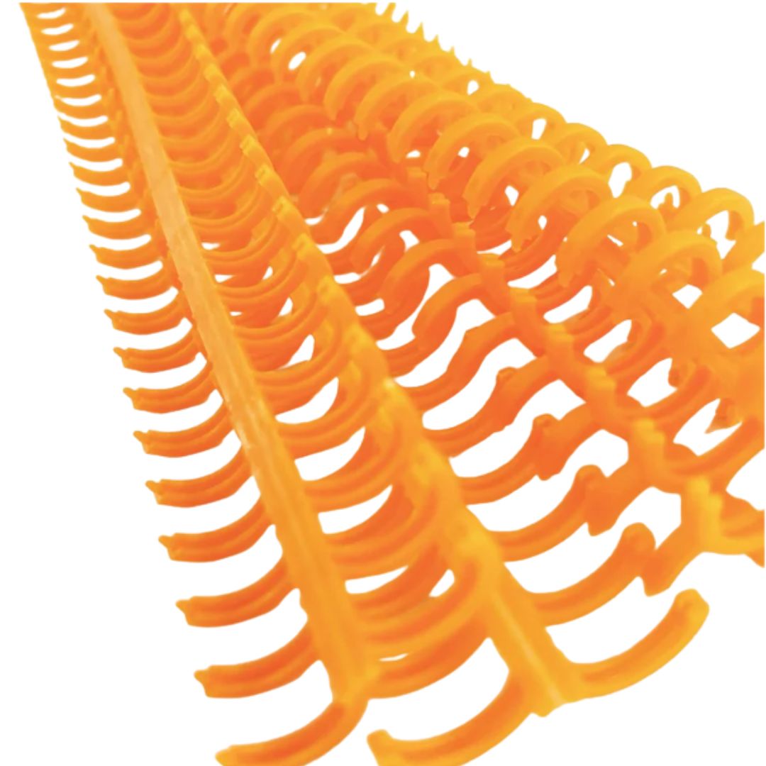 Arillos de clip Naranja