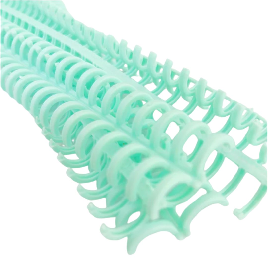 Arillos de clip Menta