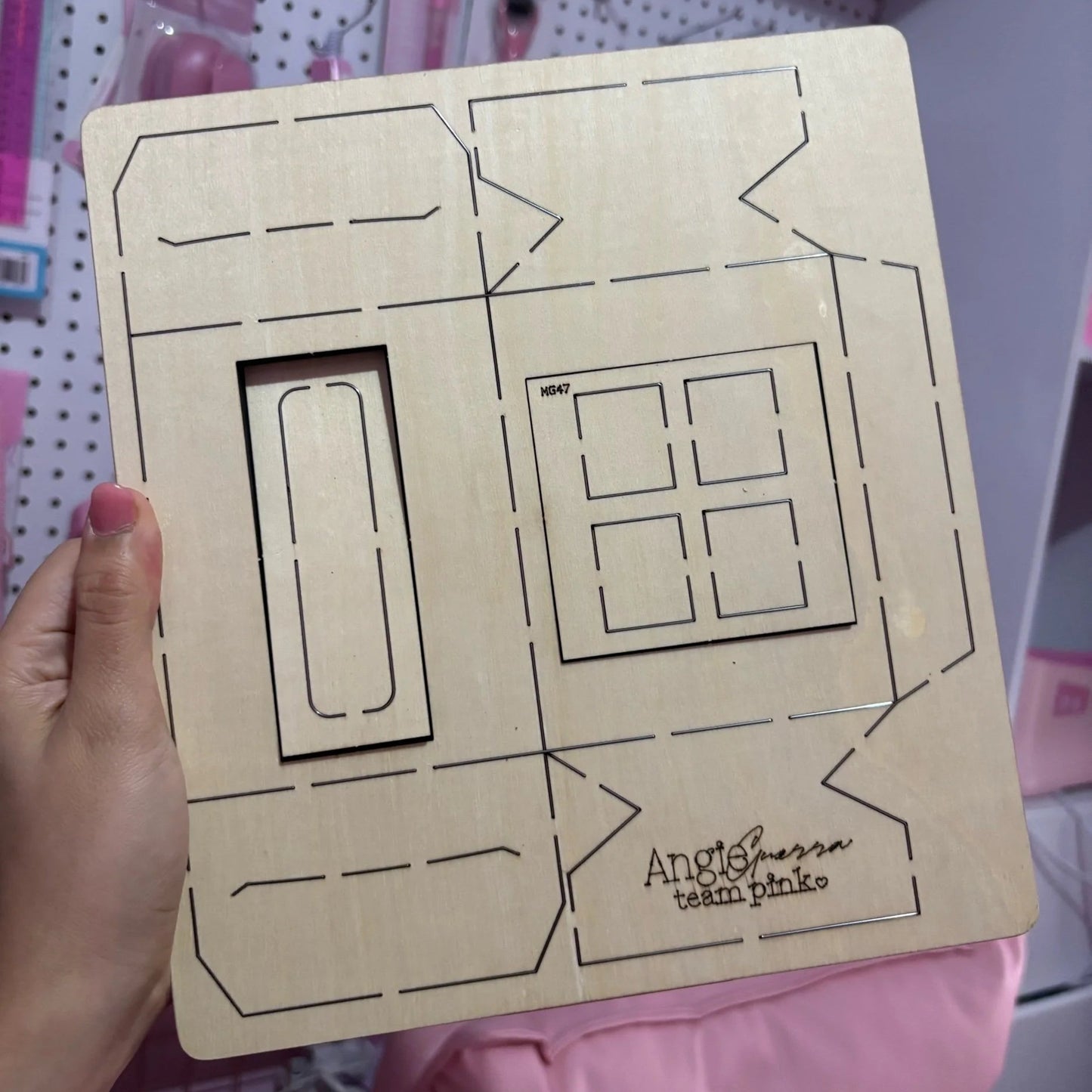 Troquel caja para tazas