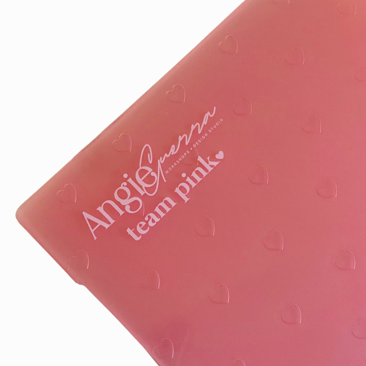 Folder embossing A4 corazoncitos