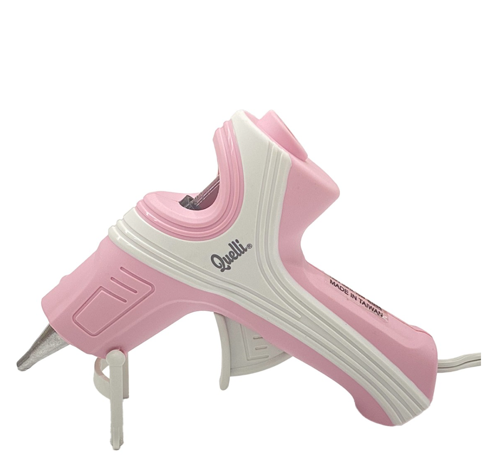 PISTOLA DE SILICÓN ROSA QUELLI