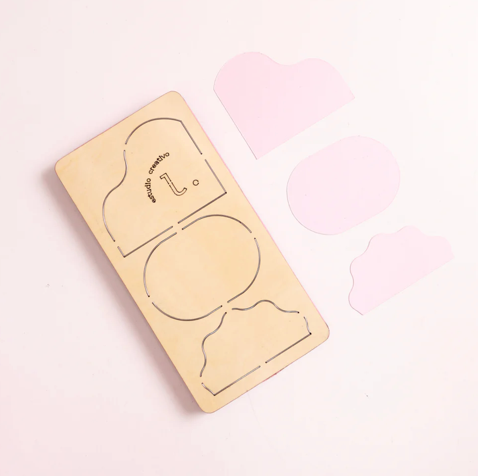 Troquel Stationery D / Tarjetas Ondas