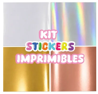 Kit stickers imprimibles