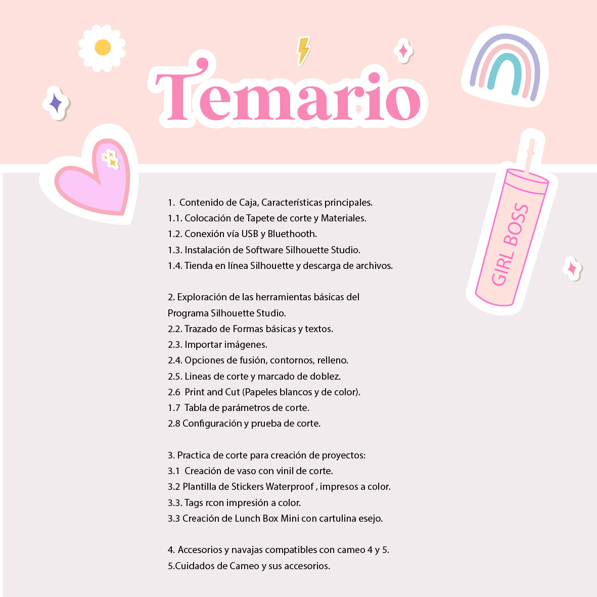 Curso Presencial + Plotter Cameo / 11 de Oct