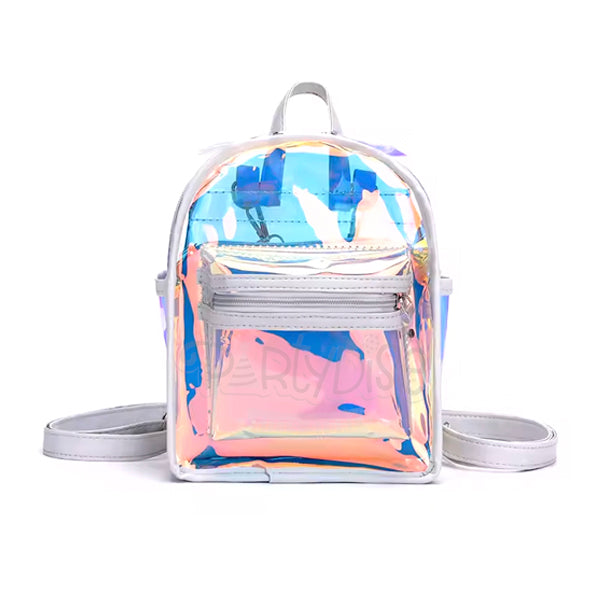 MOCHILA HOLOGRAFICA BLANCA