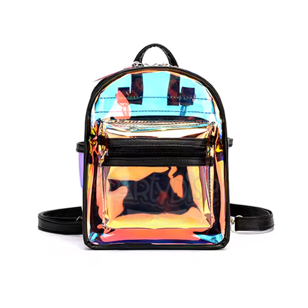 MOCHILA HOLOGRAFICA NEGRA
