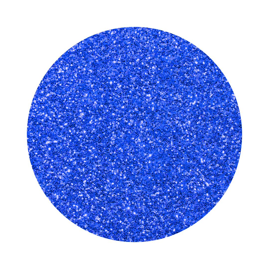 Blue Textil Glitter