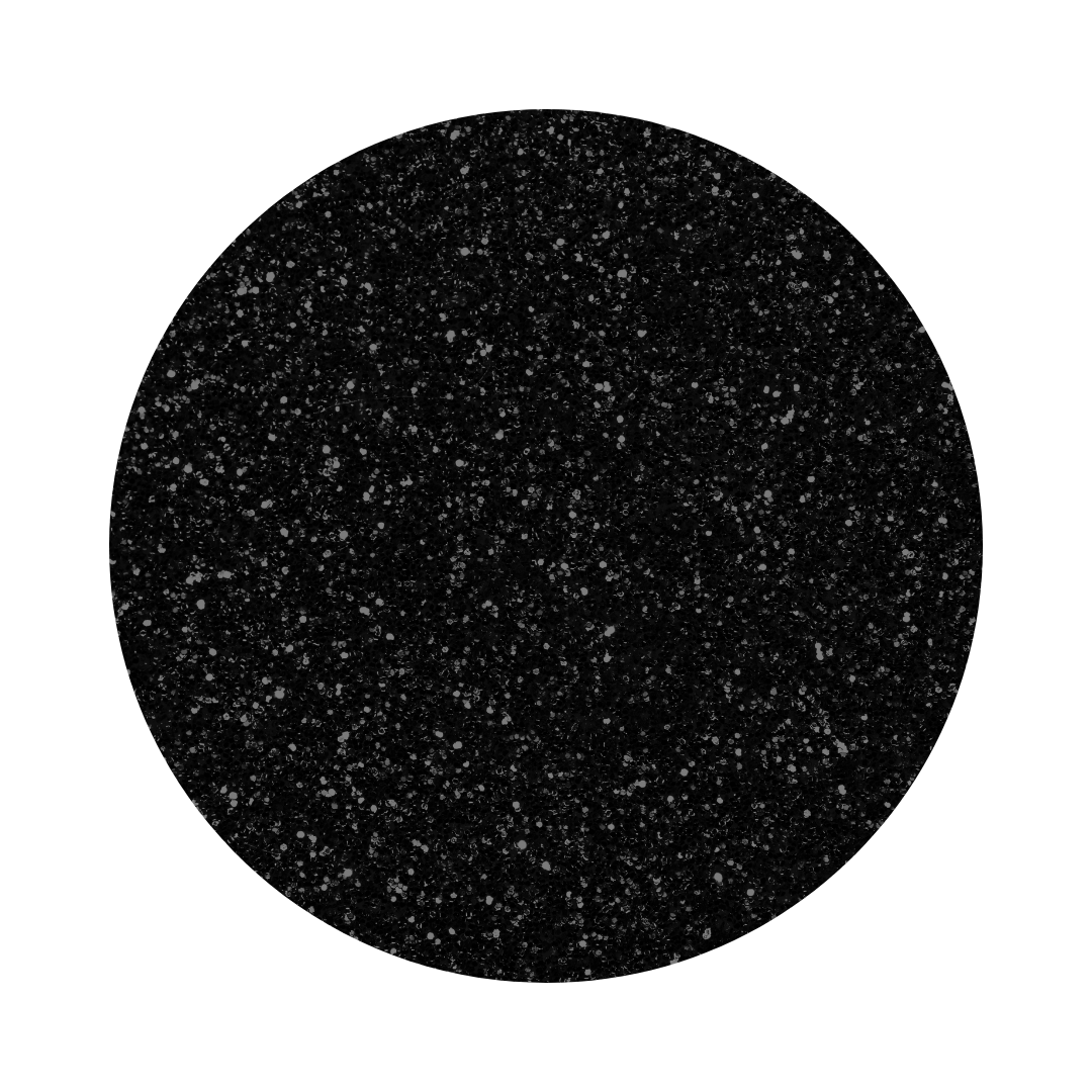 Black Glitter Textil