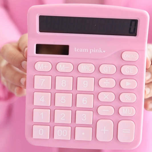 Calculadora Team Pink