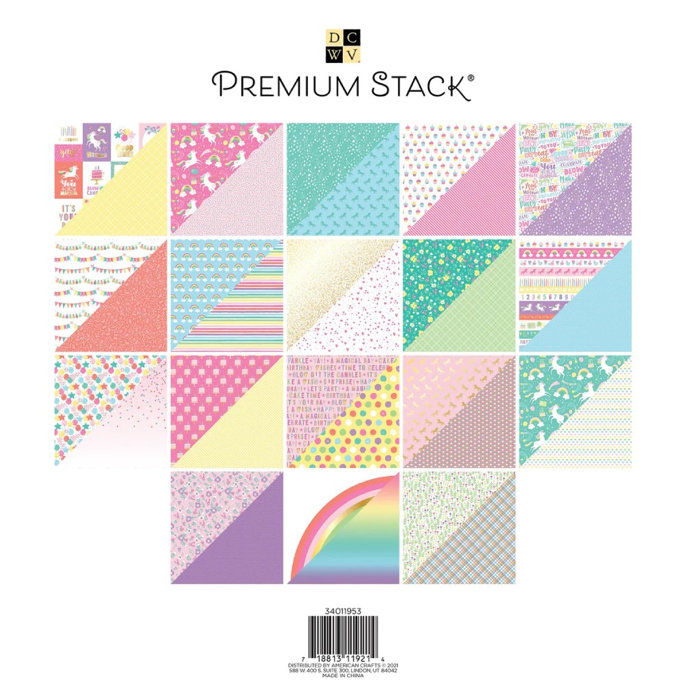 PAPEL SCRAPBOOK BIRTHDAY BRIGHTS