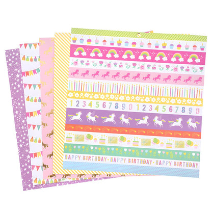 PAPEL SCRAPBOOK BIRTHDAY BRIGHTS