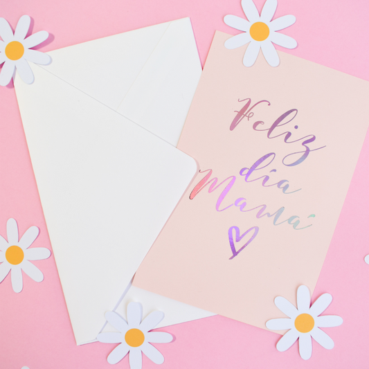 Tarjetas Mother´s Day Foil  (1/2 Carta)