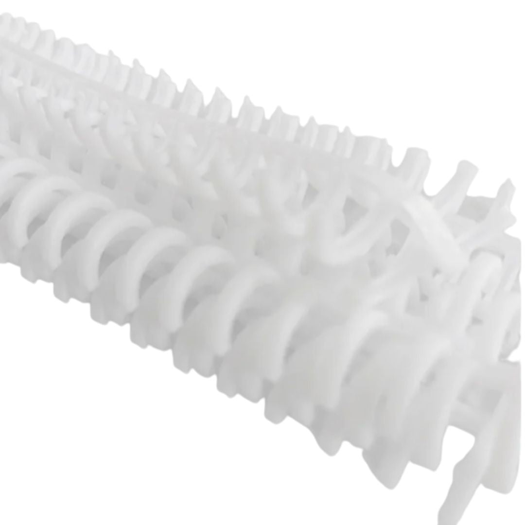 Arillos de clip Blanco