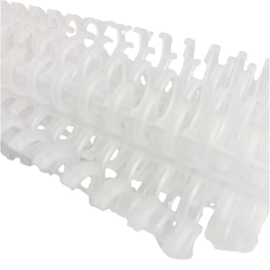 Arillos de clip Transparente