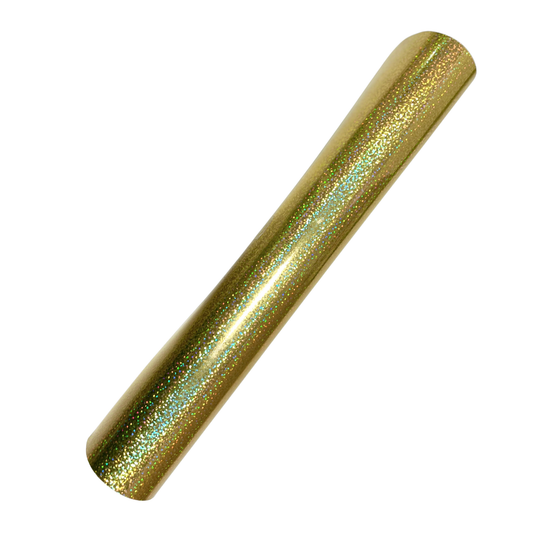 Vinil Adhesivo Dots Gold