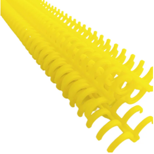 Arillos de clip Amarillo