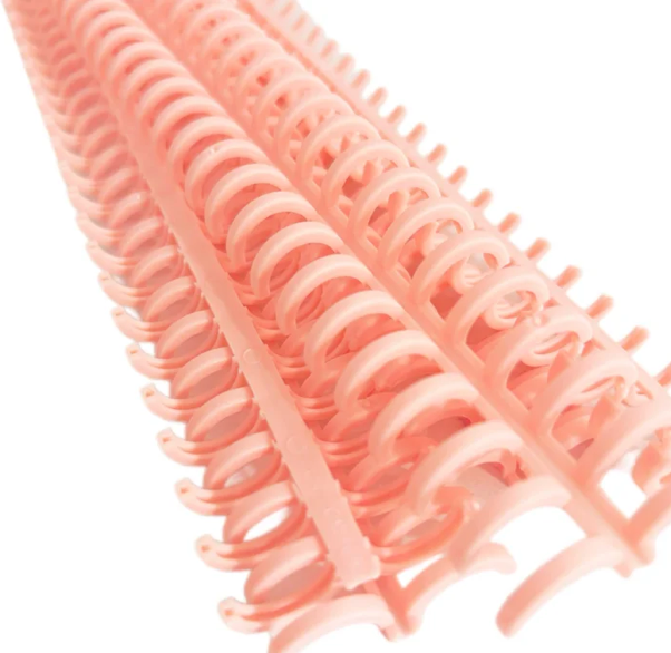 Arillos de clip Rosa blush