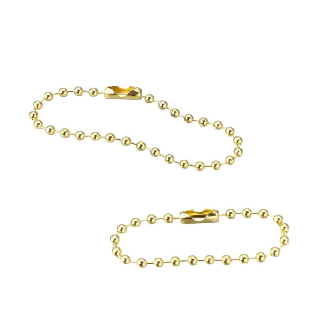 Cadena Gold con cuencas