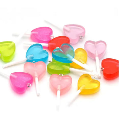 Charm paleta de corazón