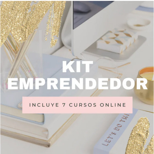 KIT EMPRENDEDOR/ PACK 7 DE CURSOS