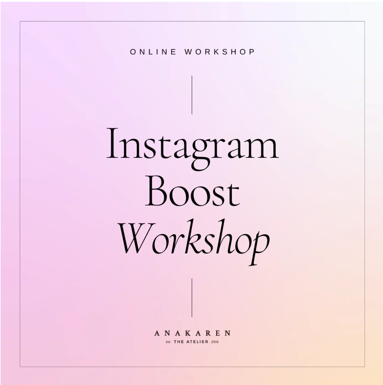 INSTAGRAM BOOST