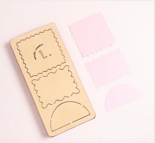 Troquel Stationery B / Tarjetas Ondas