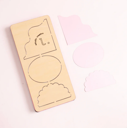 Troquel Stationery  A / Tarjetas Ondas