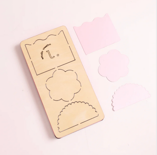 Troquel Stationery  C / Tarjetas Ondas