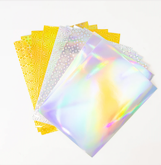 COLECCIÓN HOLOGRÁFICA / CARTULINA METALIZADA