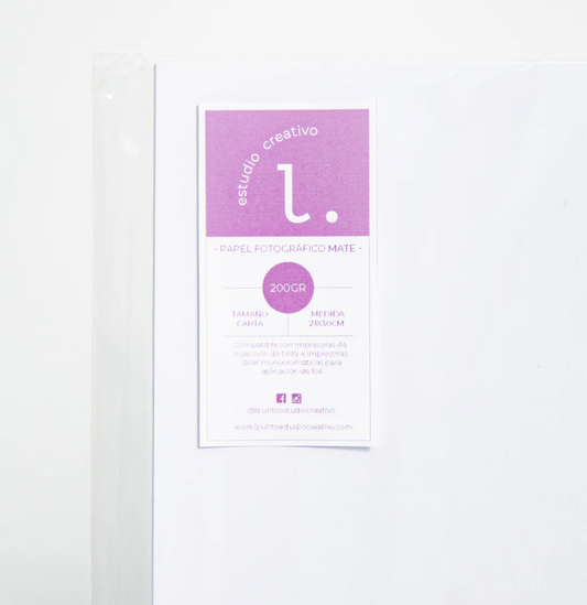 Papel Fotográfico Mate 200g