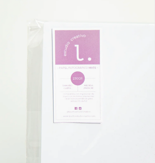 Papel Fotográfico Mate 230g