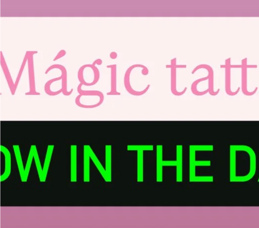 TATTOO GLOW IN THE DARK