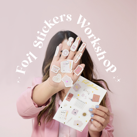 FOIL STICKERS WORKSHOP