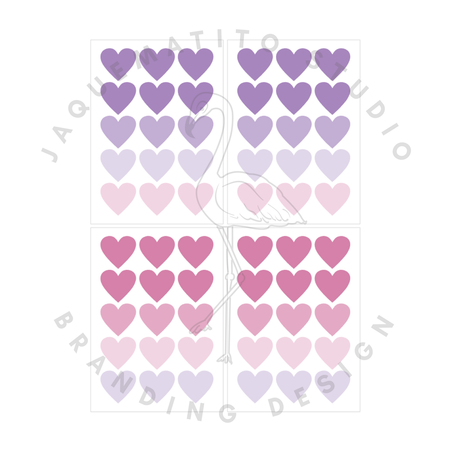 Heart Stickers