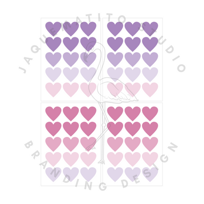 Heart Stickers