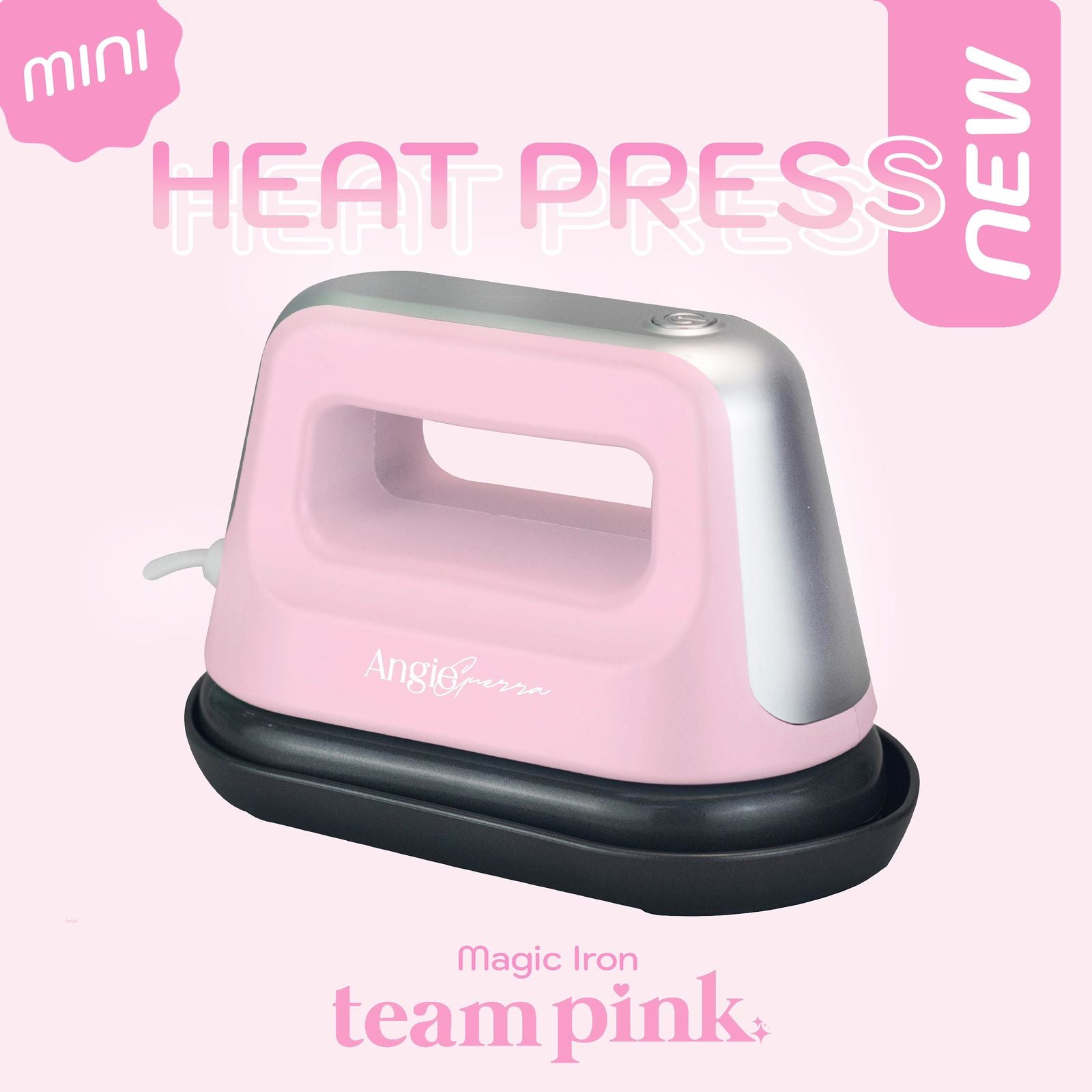 Magic Iron Box PLANCHA HEAT PRESS / Magic Iron Team Pink – Jaquematito