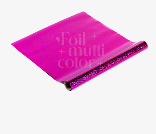 Foil Fucsia Glitter